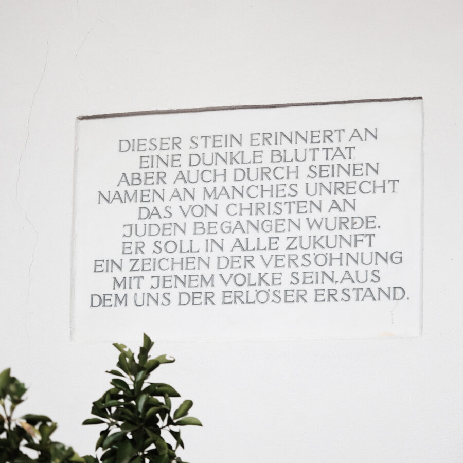 judenstein – kirchenraum
